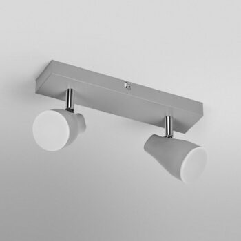 OSRAM stropné bodové svetlá PEAR, sivý, 2-pl., GU10-LED 2 700 K