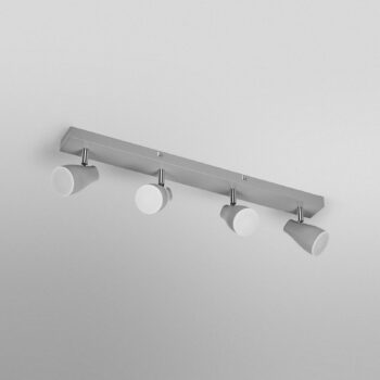 OSRAM stropné bodové svetlá PEAR, sivý, 4-pl. GU10-LED 2 700 K