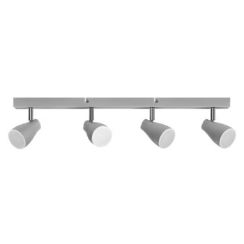 OSRAM stropné bodové svetlá PEAR, sivý, 4-pl. GU10-LED 2 700 K