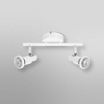OSRAM stropné bodové svetlá, biely, 2-pl., kov, GU10-LED 927 stmievateľné