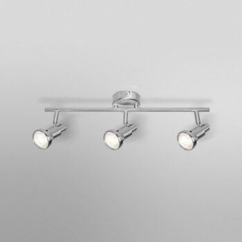 OSRAM stropné bodové svetlá, strieborný, kovový, 3-pl. GU10-LED 2 700 K