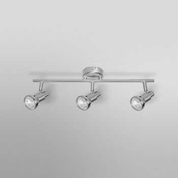 OSRAM stropné bodové svetlá, strieborný, kovový, 3-pl. GU10-LED 2 700 K