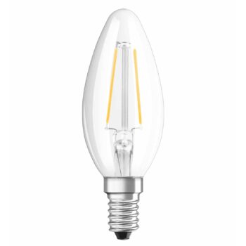 OSRAM sviečková LED E14 1,5W 827 Retrofit číra