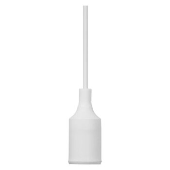 OSRAM závesné svietidlo VINTAGE 1906 BELL, biela, plast, Ø 9 cm
