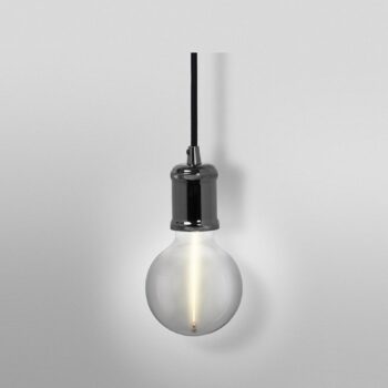 OSRAM závesné svietidlo VINTAGE 1906 BOBBIN, sivá, kov, Ø 10 cm