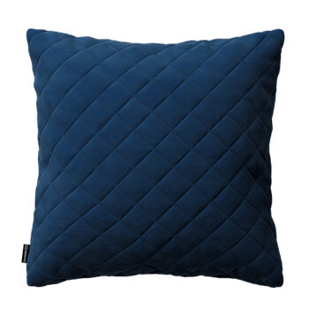 Obliečka Kinga pikovaná 43 x 43 cm, Mørkeblå, 43 x 43 cm, Velvet, 704-29