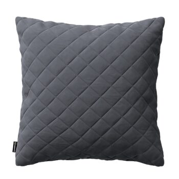 Obliečka Kinga pikovaná 43 x 43 cm, Mørkegrå, 43 x 43 cm, Velvet, 704-12