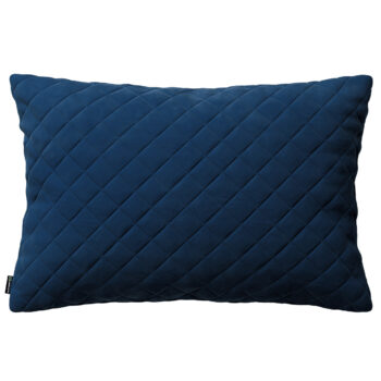 Obliečka Kinga pikovaná 60 x 40 cm, Mørkeblå, 60 x 40 cm, Velvet, 704-29