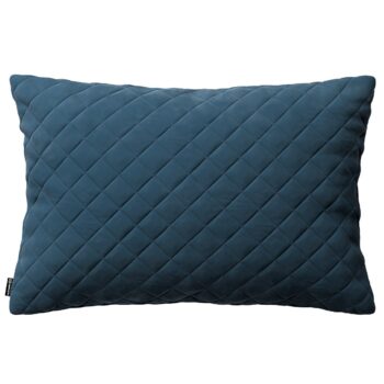 Obliečka Kinga pikovaná 60 x 40 cm, Petroliumsblå, 60 x 40 cm, Velvet, 704-16