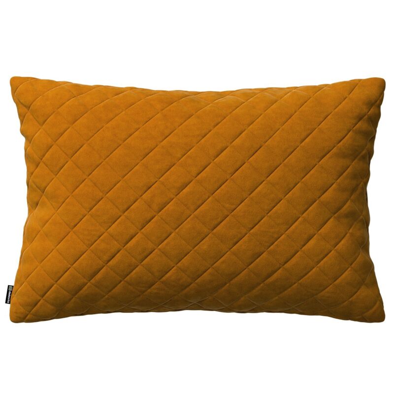 Obliečka Kinga pikovaná 60 x 40 cm, Sennepsgul, 60 x 40 cm, Velvet, 704-23 Obliečka Kinga pikovaná 60 x 40 cm, Sennepsgul, 60 x 40 cm, Velvet, 704-23