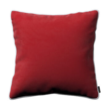 Obliečka Laura so šnúrkou, Rød, 43 x 43 cm, Velvet, 704-15