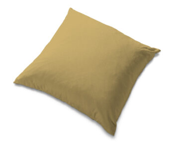 Obliečka na vankúš Tomelilla, matná žltá, Poťah na vankúš 55 x 55 cm, Cotton Panama, 702-41
