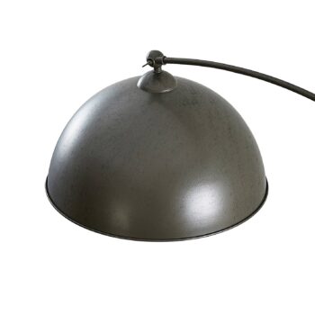 Oblúková lampa Lindby Jonera, sivá, kov, E27, výška 185 cm