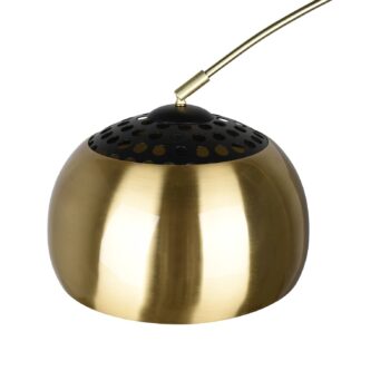 Oblúková stojacia lampa Argentína, mosadz