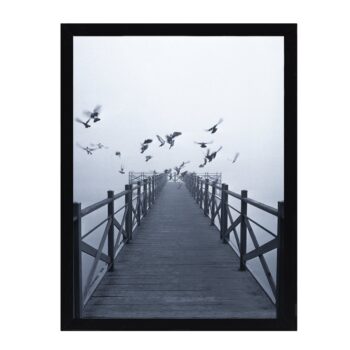 Obraz Foggy Lake II 30x40cm, 30 x 40 cm