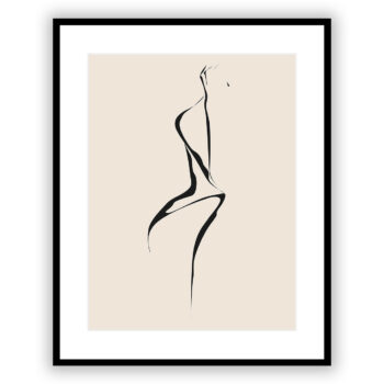 Obraz Nude Linie II 40 x 50 cm, 40 x 50 cm