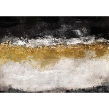 Obraz na plátne Black&Gold Impression, 100 x 70 cm