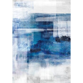 Obraz na plátne Blue Abstract, 50 x 70 cm