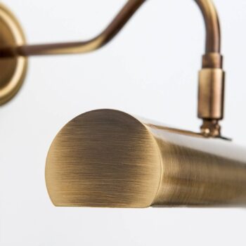 Obrazové svietidlo Lariga 35 cm starožitná mosadz