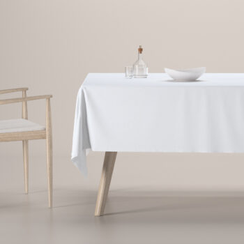 Obrus na stôl obdĺžnikový, biela, Crema, 182-65