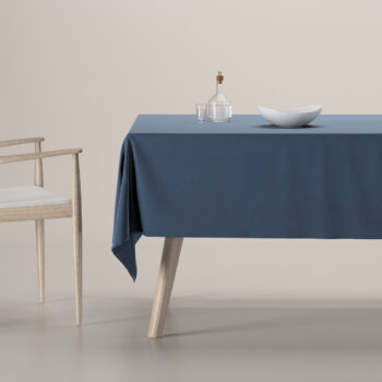 Obrus na stôl obdĺžnikový, džínsy, Crema, 180-40