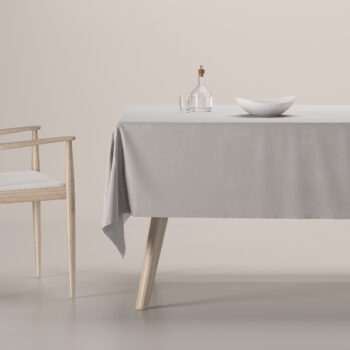 Obrus na stôl obdĺžnikový, svetlosivá, Crema, 179-09