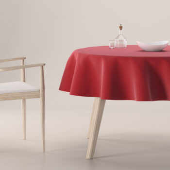 Obrus okrúhly, Rød, Velvet, 704-15