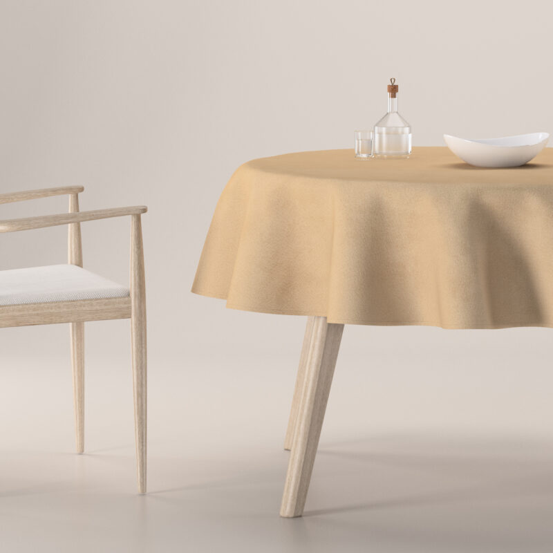 Obrus okrúhly, béžová, Crema, 180-47 Obrus okrúhly, béžová, Crema, 180-47