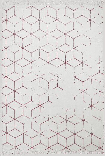 Obsession, AKCIA: 80x150 cm Ručne tkaný kusový koberec Stockholm 342 FUCHSIA, biela