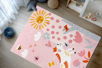 Obsession, Detský kusový koberec Magic Kids ML 101 Flho, 115x160, ružová, detská izba
