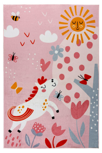 Obsession, Detský kusový koberec Magic Kids ML 101 Flho, 115x160, ružová, detská izba