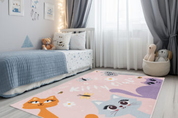 Obsession, Detský kusový koberec Magic Kids ML 104 Kicl, 115x160, ružová, detská izba