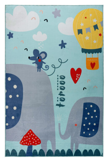 Obsession, Detský kusový koberec Magic Kids ML 105 Cuel, 115x160, modrá, detská izba
