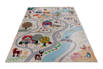 Obsession, Detský kusový koberec Magic Kids ML 108 Farm, 115 x160, viacfarebná, detská izba