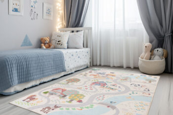 Obsession, Detský kusový koberec Magic Kids ML 108 Farm, 160x230, viacfarebná, detská izba