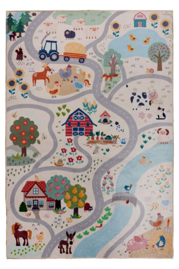 Obsession, Detský kusový koberec Magic Kids ML 108 Farm, 160x230, viacfarebná, detská izba