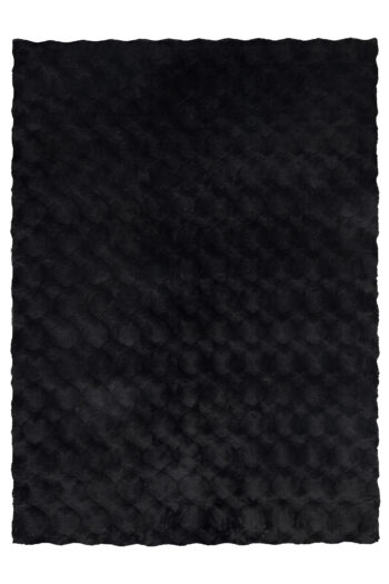 Obsession, Kusový koberec Diamond Cut 800 Anthrazit, 80x150, čierna, obývacia izba