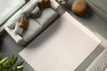 Obsession, Kusový koberec Diamond Cut 800 Cream, 80x150, béžová, obývacia izba