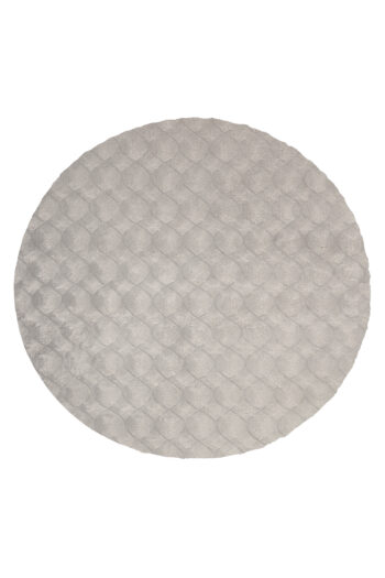 Obsession, Kusový koberec Diamond Cut 800 Grey kruh, 200x200, šedá, obývacia izba