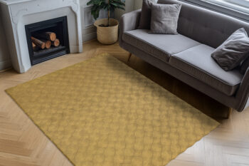 Obsession, Kusový koberec Diamond Cut 800 Honey, 80x150, hnedá, obývacia izba
