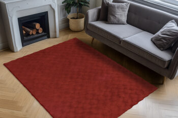 Obsession, Kusový koberec Diamond Cut 800 Red, 120x170, červená, obývacia izba