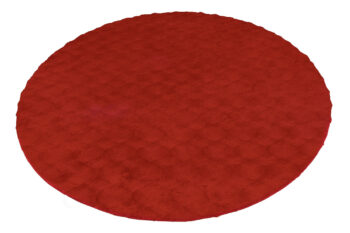 Obsession, Kusový koberec Diamond Cut 800 Red kruh, 120x120, červená, obývacia izba