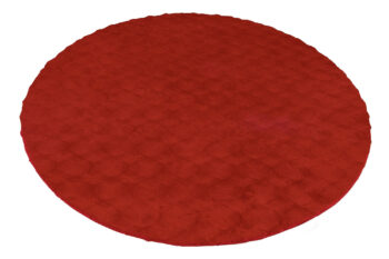 Obsession, Kusový koberec Diamond Cut 800 Red kruh, 120x120, červená, obývacia izba
