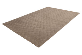 Obsession, Kusový koberec Diamond Cut 800 Taupe, 80x150, hnedá, obývacia izba