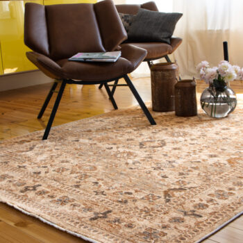 Obsession, Kusový koberec Laos 465 Beige, 160x230, béžová, chodba / predsieň