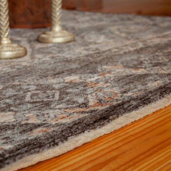 Obsession, Kusový koberec Laos 466 Taupe, 160x230, hnedá, chodba / predsieň