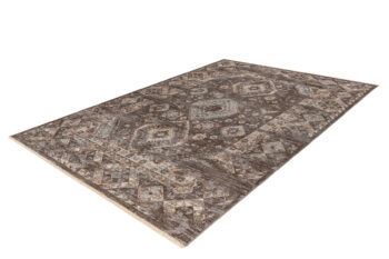 Obsession, Kusový koberec Laos 466 Taupe, 40x60, hnedá, chodba / predsieň