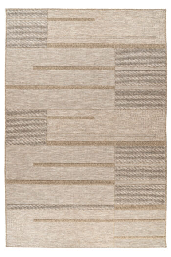 Obsession, Kusový koberec My Oslo 706 Taupe - na von aj na doma, 120x170, hnedá, chodba / predsieň