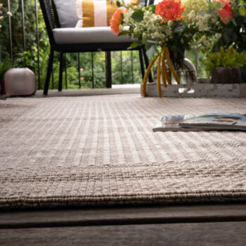 Obsession, Kusový koberec My Oslo 709 Taupe - na von aj na doma, 160x230, hnedá, chodba / predsieň