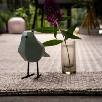 Obsession, Kusový koberec My Oslo 709 Taupe - na von aj na doma, 160x230, hnedá, chodba / predsieň